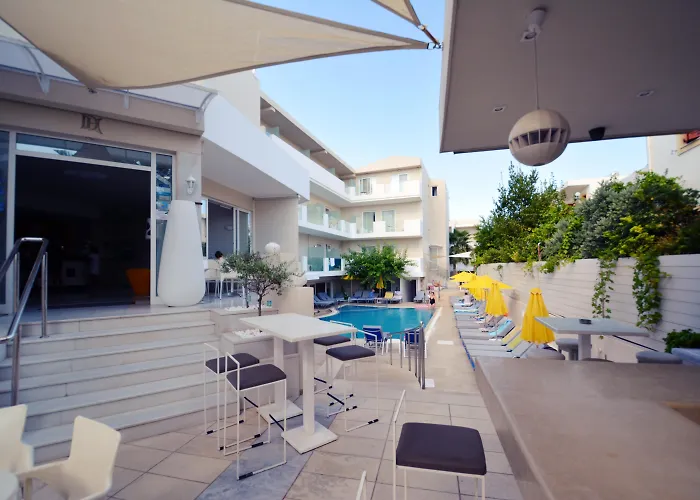 Dimitrios Beach Hotel Adults Friendly 14 Plus Rethymno